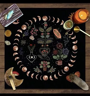 Tarot Cards Table Cloth Divination Tapestry Tablecloth • £5.99