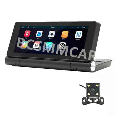 Android CarPlay Car Radio Stereo W/Rear Camera Touch Screen Foldable MP5 Player • $75.50