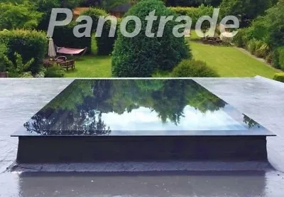 Flat Roof Rooflight Skylight Lantern Toughened+ Glass Clear Double Glazed CHEAP • £150