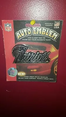 NFL New England Patriots Truck Car Emblem Decal Auto NFL Football New • $7.99