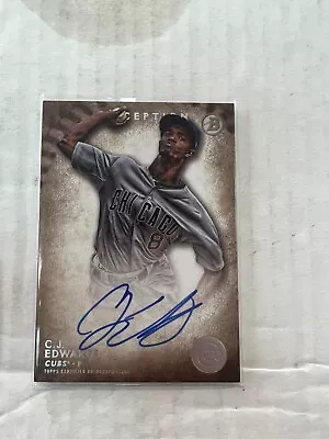 C.J. Edwards 2015 Bowman Inception Autograph #PA-CE NrMt • $7