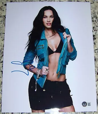 100% AUTHENTIC! Megan Fox Signed Autographed 11x14 Photo BAS Beckett Witnessed • $114.95