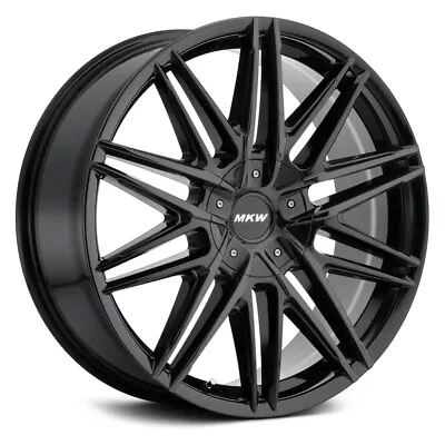 MKW M124 Wheels 20x8.5 (40 5x114.3 73) Black Rims Set Of 4 • $1116