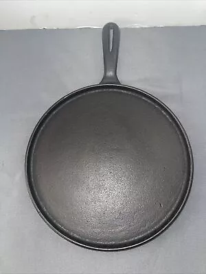 VIntage  Cast Iron 10” Low Round Comal / Handled Griddle Mexico Restored • $41.99