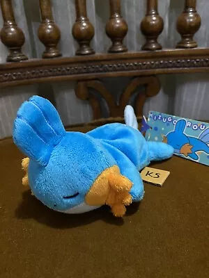 Mudkip Pokemon Center 2015 Sleeping Kuttari Japan Plush Pokedoll • $48.90