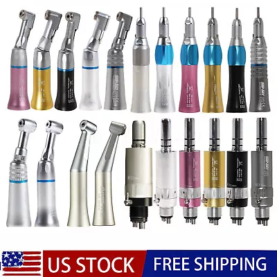 Dental Low Slow Speed Straight Handpiece/ Contra Angle/ Air Motor NSK E-type 1:1 • $16.99