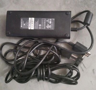 $19.99 • Buy Genuine Tested Xbox 360 175w Power Supply Brick AC Adapter 