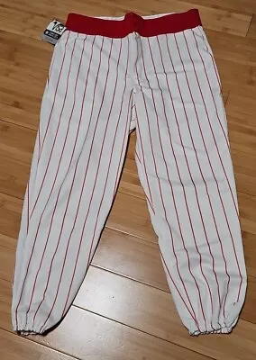 Wilson Red Striped Baseball Pants Men's Size Large - Vintage NWT NOS • $24.99