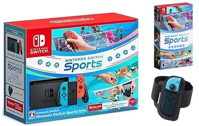 NEW Nintendo Switch Sports Bundle W/ Sports Game & Leg Strap + 2-DAY Shipping ✈️ • $269.99