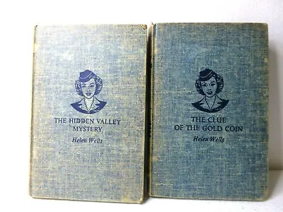 The Hidden Valley Mystery & The Clue Of The Gold Coin Helen Wells 1948 1958  • $29.99