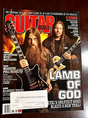 Guitar World Magazine March 2012 Lamb Of God (M14) • $7