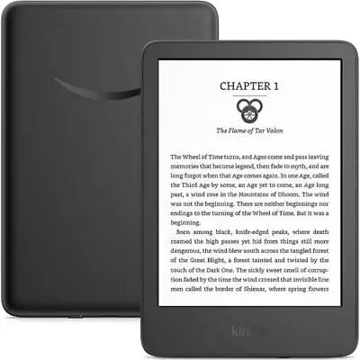 Amazon Kindle Touch (11th Gen ) EReader -  6   16GB  (Black) -USB-C Charging • $208.75