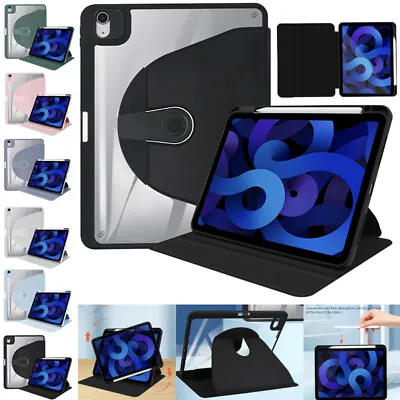 $11.99 • Buy 360° Rotation Case For IPad 5/6/7/8/9/10th Mini Air 5/4 Pro 11 12.9 Stand Cover