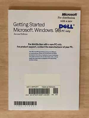 DELL - Microsoft Windows 98 SE - Install CD-ROM - Brand New • $21.25