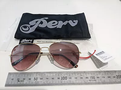 PERV - Sunglasses For Men And Women Unisex Fashion Aviators Styles OZ GOLD • $34.95