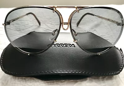 PORCHE DESIGN By Carrera 5623 Gold Frame Vintage Aviator Sunglasses Collectors • $330