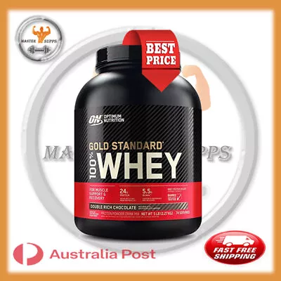 Optimum Nutrition 100% Gold Standard 2LB & 5LB Whey Protein  On  NO • $72.90