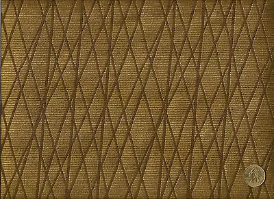 Designtex Sugar Shoots Tea Mid Century Modern Textured Ribbed Upholstery Fabric • $19.95