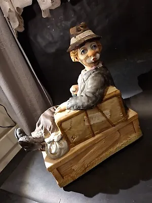 Melody In Motion Willie The Waco Willie The Hobo Whistler Statue • $19.99