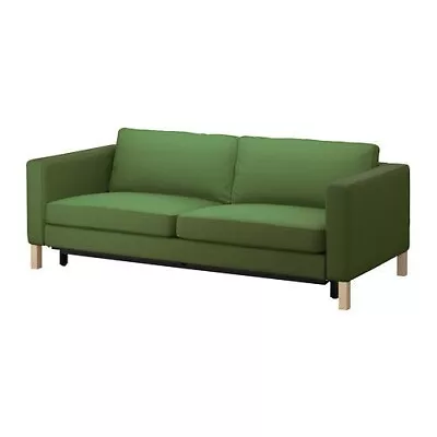 Ikea Karlstad Cover For 3-Seat Sofa-Bed Sivik Green 002.273.05 • £350