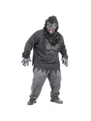 Adult Plus Size Easy Gorilla Costume Color: Black Size: Plus • $59.99