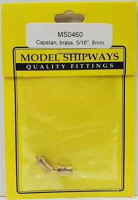 Model Shipways CAPSTANBrass 8mm PATENT (EARLY) STYLE 2 Pack • $6.99