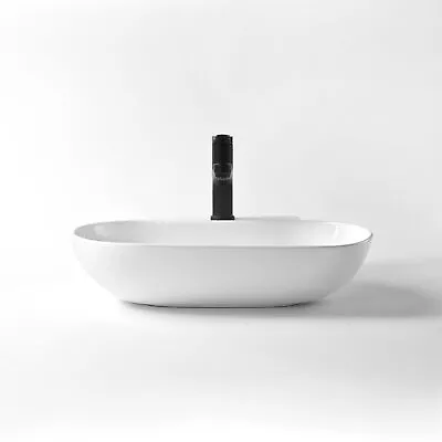 Above Counter Sink&Wall Mount Sink Corner Bathroom Vessel Sink Porcelain Ceramic • $79.79