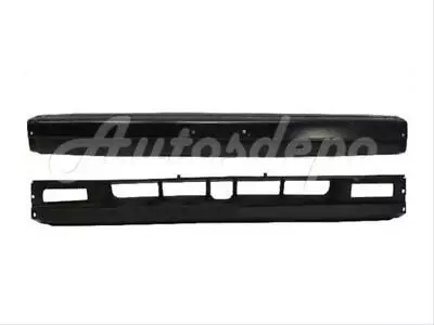 For 90-93 MAZDA B2200 B2600 PICKUP FRONT BUMPER BAR BLK VALANCE W/MOLD HOLE 2PC • $154.07