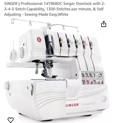 Singer Overlock Sewing Machine • $420