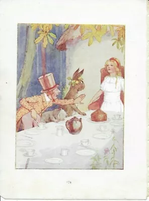 £10.97 • Buy Alice In Wonderland 1916. Antique Book Print. By Margaret Tarrant 