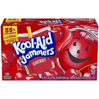 £13.50 • Buy Kool Aid Jammers - Cherry 10 X 6 OZ (177ml)