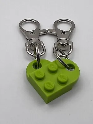 Lego - Heart Keyring - Love Heart - Romance - Romantic - Anniversary - Valentine • £3.49