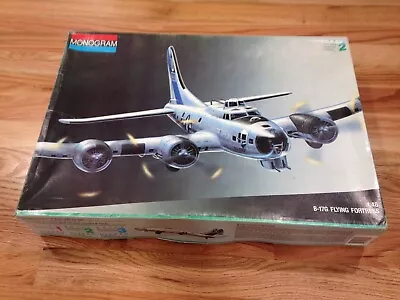 Vintage Monogram 1/48 Scale B-17G FLYING FORTRESS 5600 Model Kit IN BOX COMPLETE • $99.95