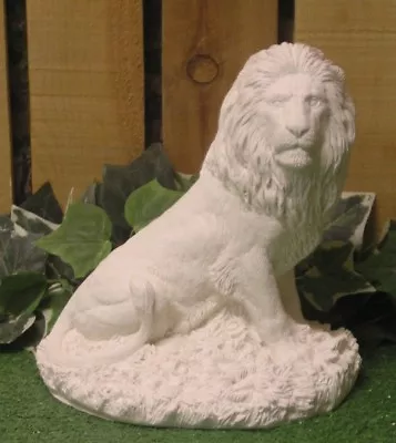 1665 African Male Lion Sentry Latex Fiberglass Production Mold Concrete Plaster • $325