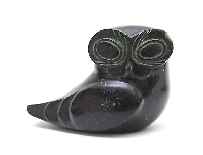 Fine Vintage Inuit Stone Carving Of An Owl • £75