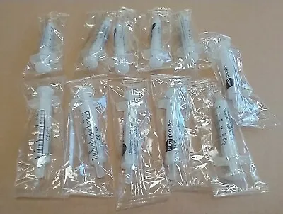 Genuine  Elm  Oral Medicine Dose Syringe Dispenser 3 Cc/ml 50 Pcs US Seller • $29.95