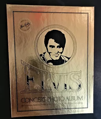 Elvis Presley Original Gold Box Photo Album To Be Sold On Tour 1977 W Cert • $45