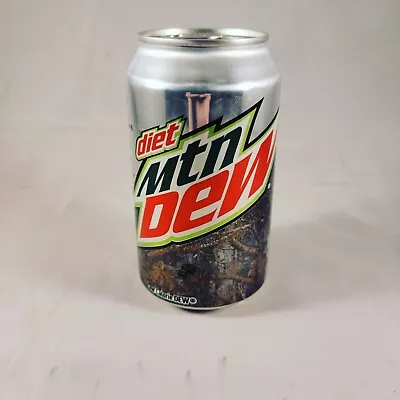 Diet Mountain Dew TrueTimber Camo Dale Earnhardt Jr 12 Oz. Can - Full • $12.99