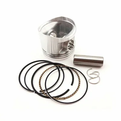 Pis09 Piston & Ring Kit 55mm Loncin  Pit Bike 140cc  Dirt Bike Lifan 15mm Pin • £16.49