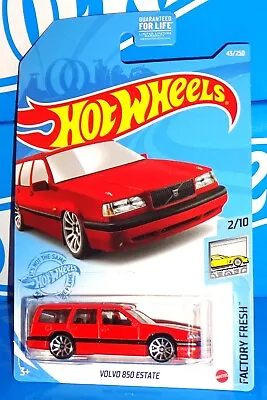 Hot Wheels 2021 Factory Fresh Series #43 Volvo 850 Estate S/W Red W/ 10SPs • $3.15