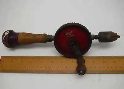 Vintage Defiance By Stanley No. 1220 Eggbeater Style Hand Crank Drill • $9.99