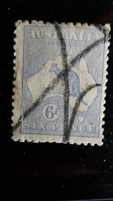 $169.99 • Buy Australia Kangaroo. 6d Blue Unlocated Flaw Over Arnhem Land. Very Rare.