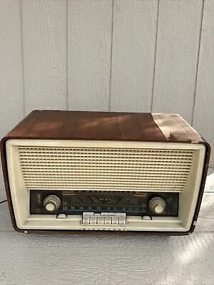 Rare 1961 Vintage German Tube Radio Blaupunkt SULTAN Type 20203 Parts Repair • $119.99