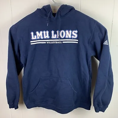 Adidas LMU Lions Volleyball Pullover Hoodie Blue Men’s Large • $30