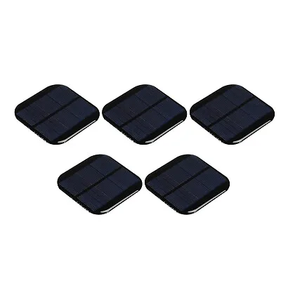 Mini Solar Panel Cell 5.5V 130mA 0.715W 72mm X 72mm For DIY Project Pack Of 5 • $13.68