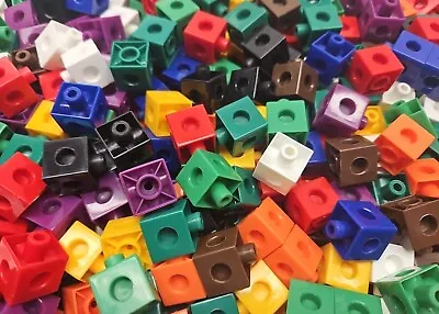 500 Math Manipulative Plastic Classroom Interlocking Linking Cubes For Learning • $29.99