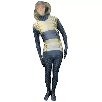 Kids King Cobra Morphsuit Boys Girls Halloween Snake Fancy Dress Costume • $24.99