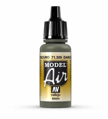 AV Vallejo Model Air 17ml - Dark Slate Grey (VAL71309) • £3.99