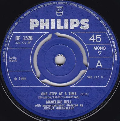 Madeline Bell - One Step At A Time (7  Single Mono) • £92.99