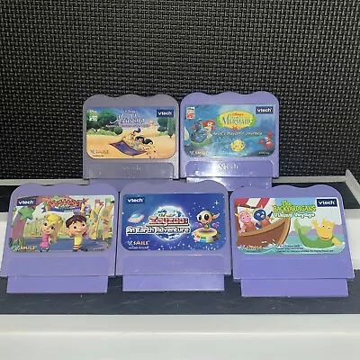 $27.99 • Buy Assorted Lot Of 5 - Vtech V-Smile Games Cartridges
